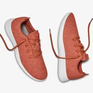 Allbirds Wool Runner Shoes Diablo with White Sole Women's Size 9